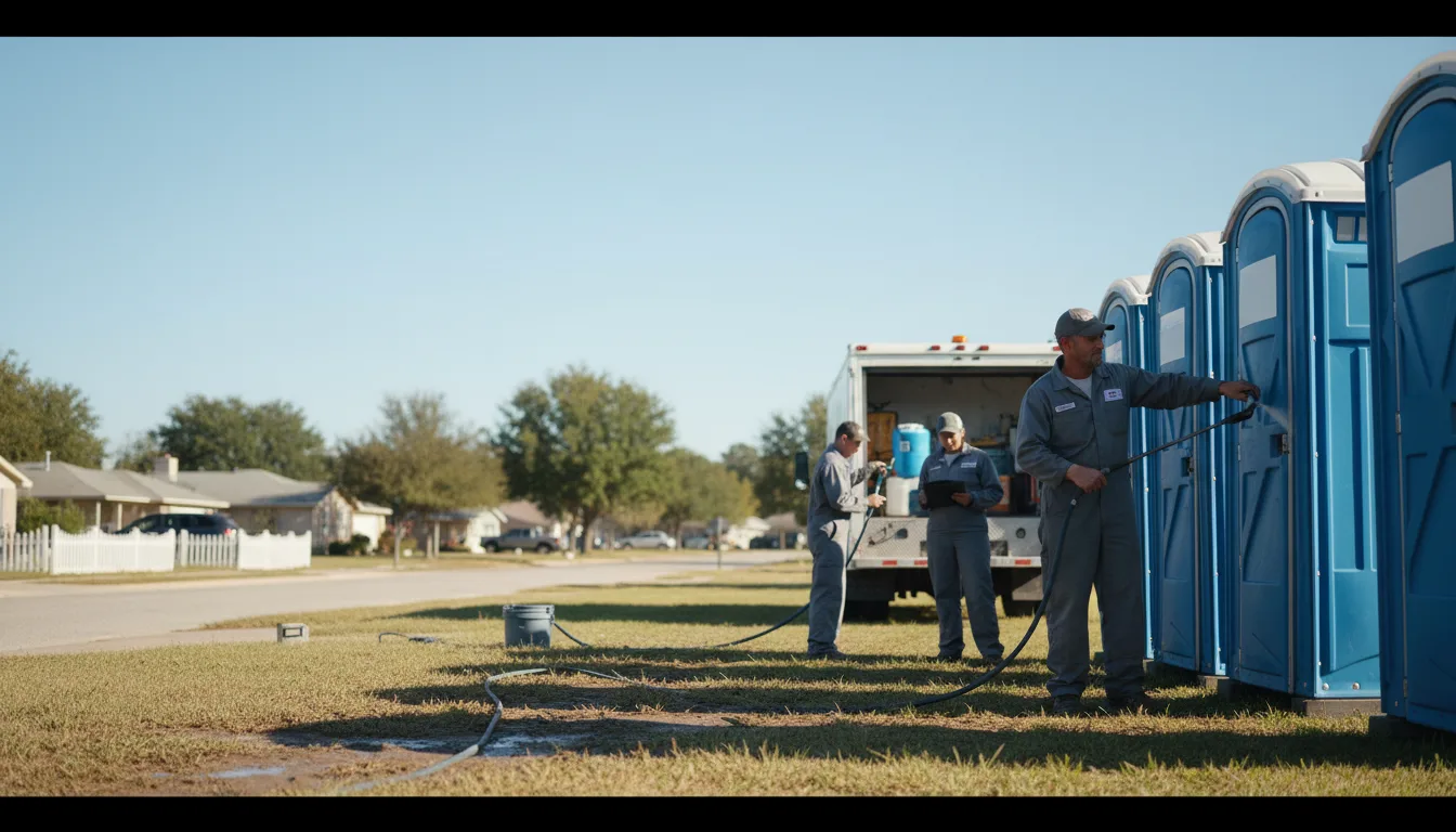 Long-Term Portable Toilet Rental in Troy, MI near me